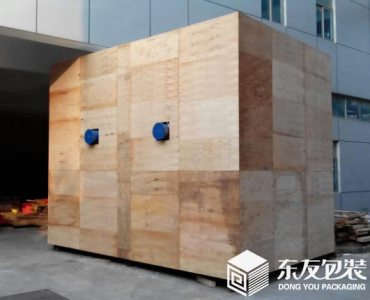 鋼木包裝箱（木材為主，鋼材為輔）